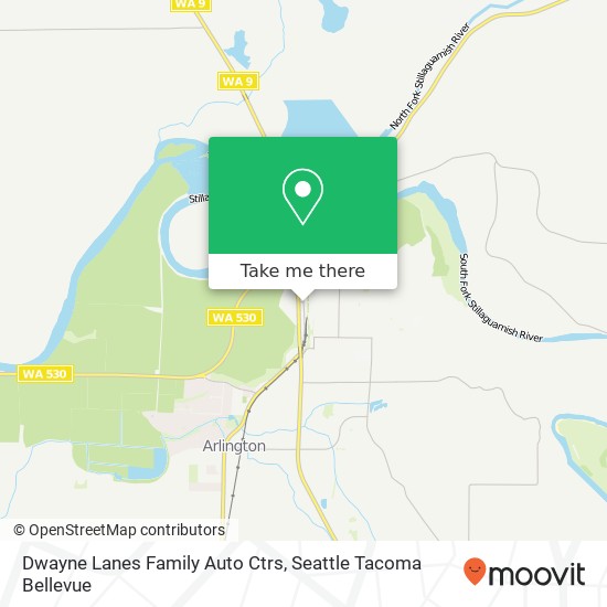 Dwayne Lanes Family Auto Ctrs map