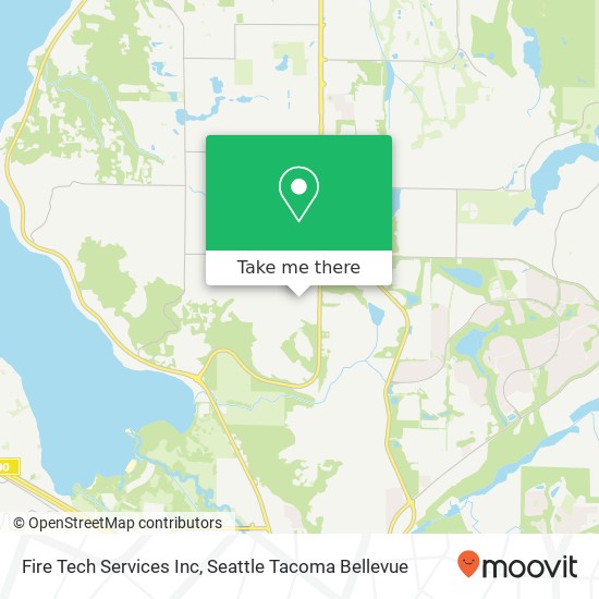 Fire Tech Services Inc map