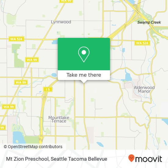 Mt Zion Preschool map