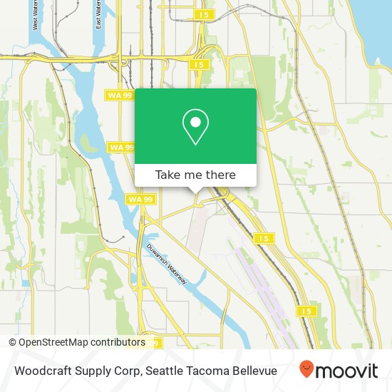 Mapa de Woodcraft Supply Corp