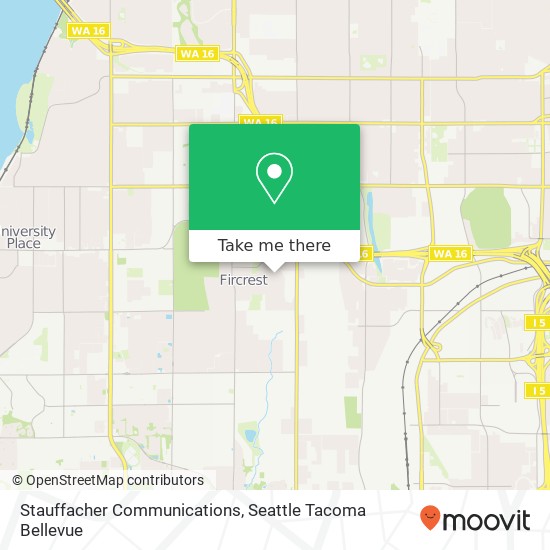 Stauffacher Communications map