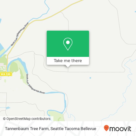 Mapa de Tannenbaum Tree Farm