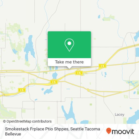 Mapa de Smokestack Frplace Ptio Shppes