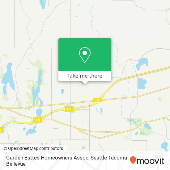 Garden Esttes Homeowners Assoc map