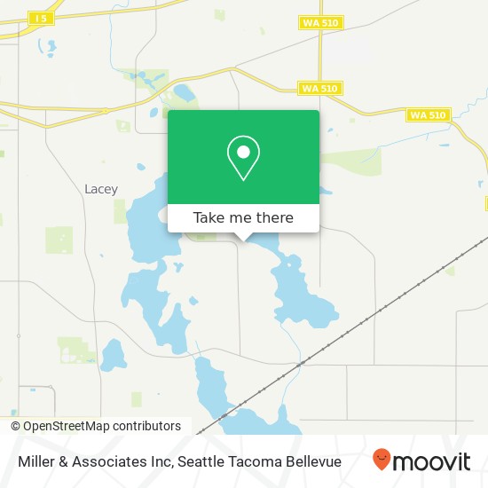 Mapa de Miller & Associates Inc