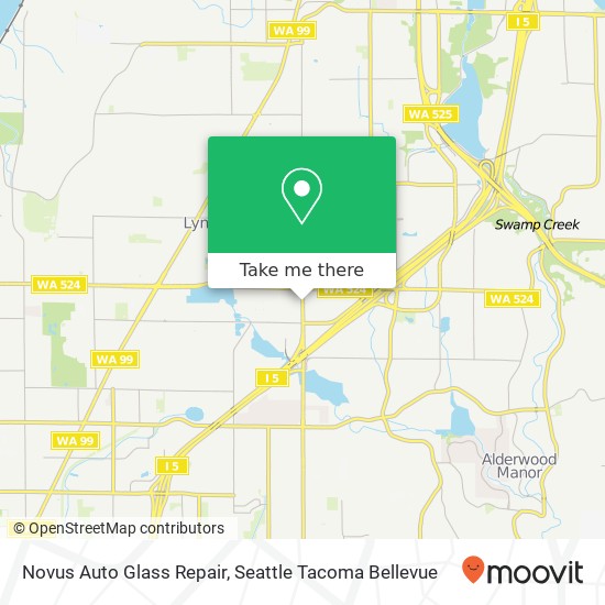 Novus Auto Glass Repair map