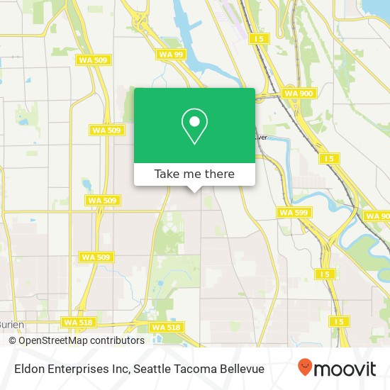 Eldon Enterprises Inc map