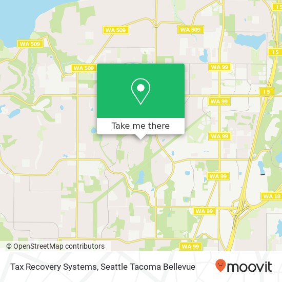 Tax Recovery Systems map