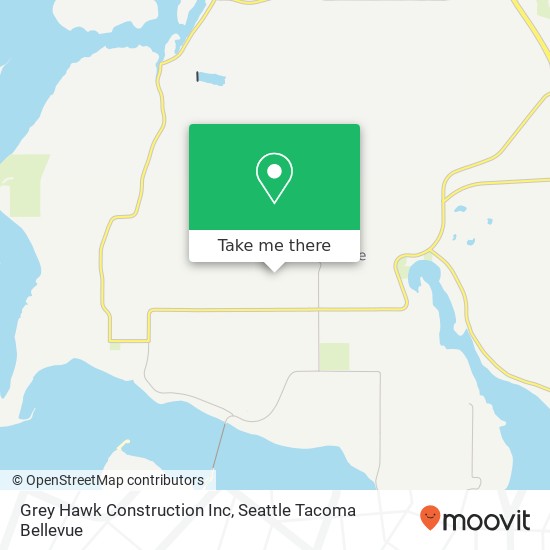 Mapa de Grey Hawk Construction Inc