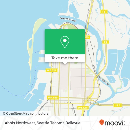Abbis Northwest map