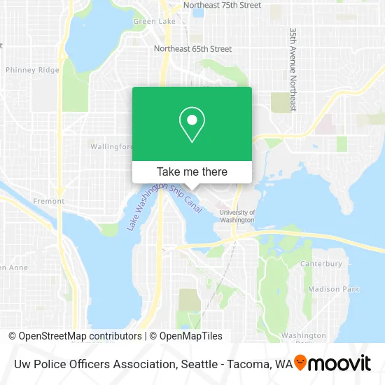 Mapa de Uw Police Officers Association