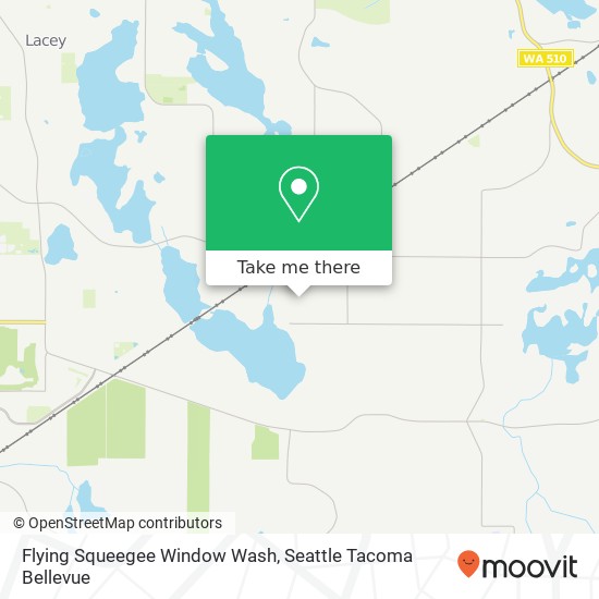 Mapa de Flying Squeegee Window Wash