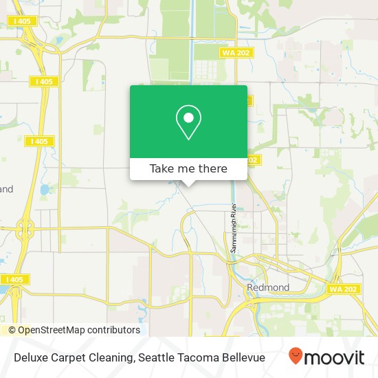 Deluxe Carpet Cleaning map