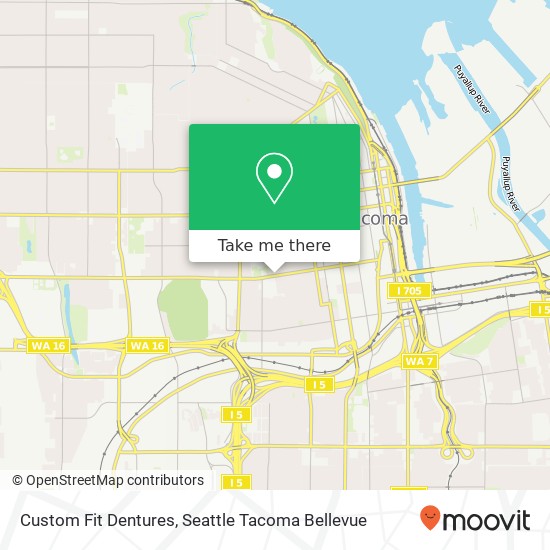 Custom Fit Dentures map