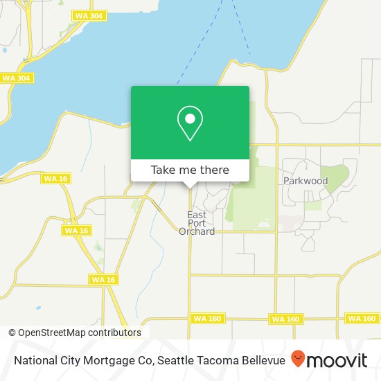 National City Mortgage Co map