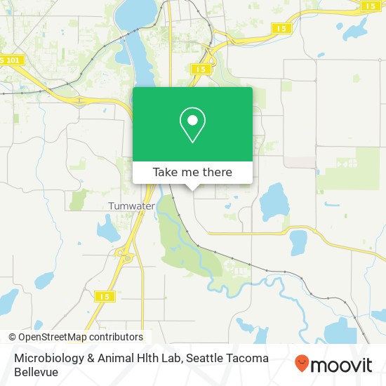 Microbiology & Animal Hlth Lab map