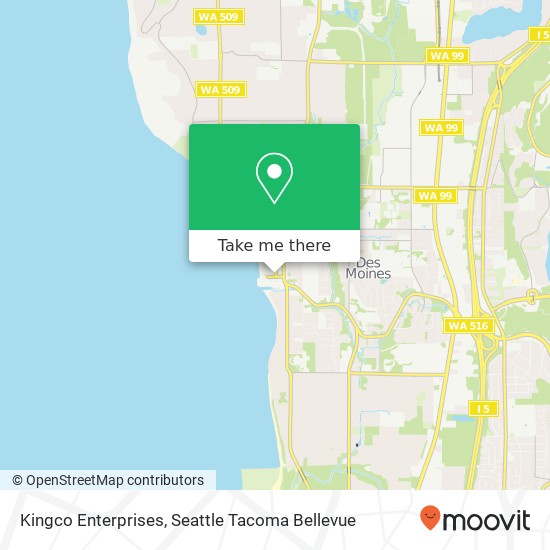 Kingco Enterprises map