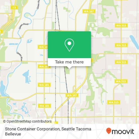 Stone Container Corporation map