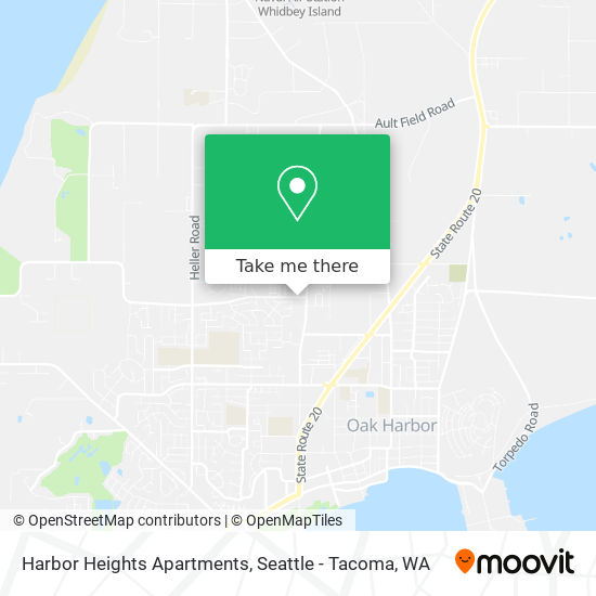 Mapa de Harbor Heights Apartments