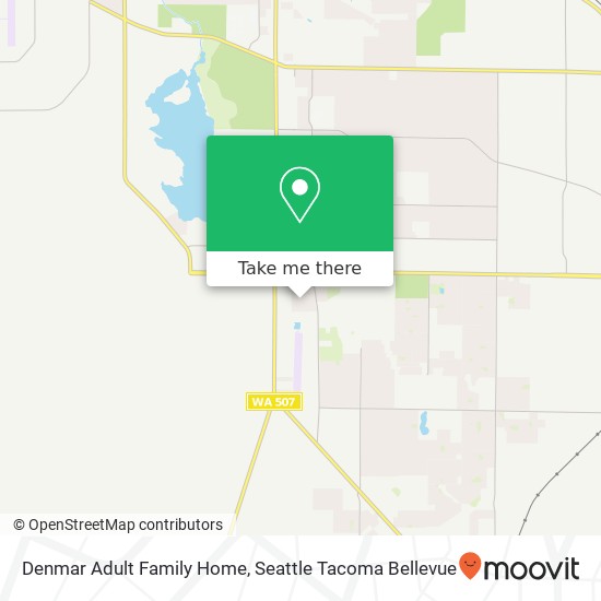 Denmar Adult Family Home map