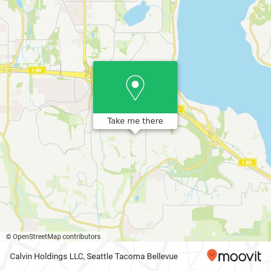 Calvin Holdings LLC map