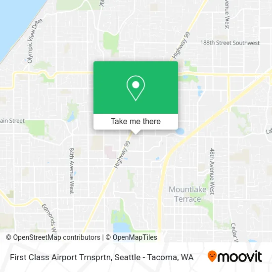 Mapa de First Class Airport Trnsprtn