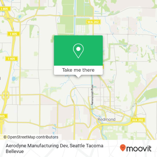 Mapa de Aerodyne Manufacturing Dev