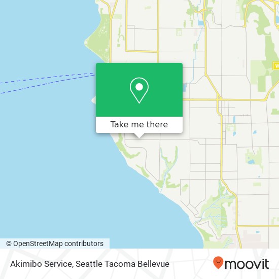 Akimibo Service map