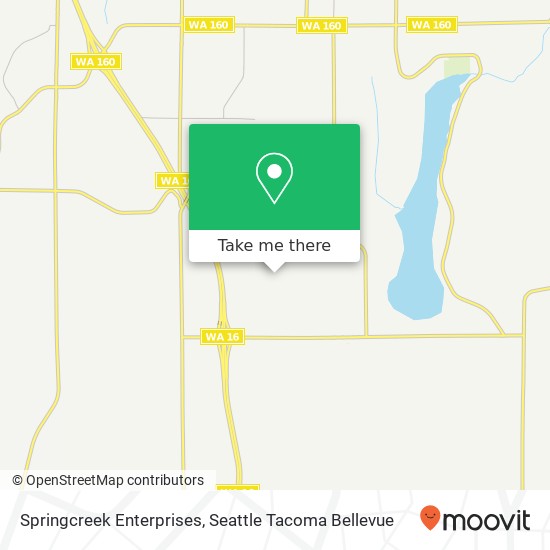 Springcreek Enterprises map