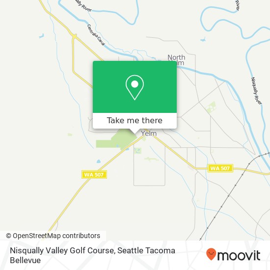 Nisqually Valley Golf Course map