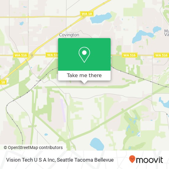 Vision Tech U S A Inc map