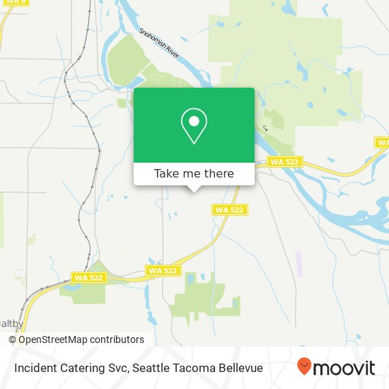 Incident Catering Svc map