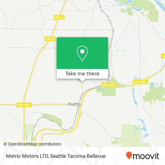 Metric Motors LTD map