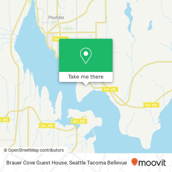 Brauer Cove Guest House map