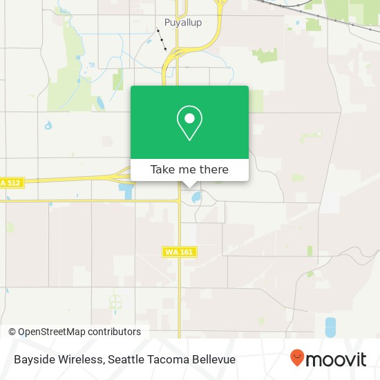 Bayside Wireless map