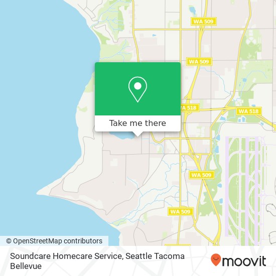 Mapa de Soundcare Homecare Service