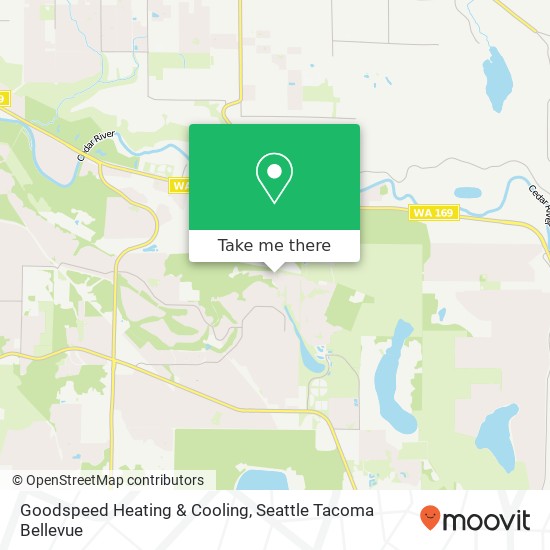 Goodspeed Heating & Cooling map