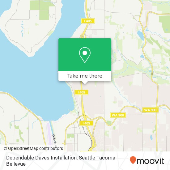Dependable Daves Installation map