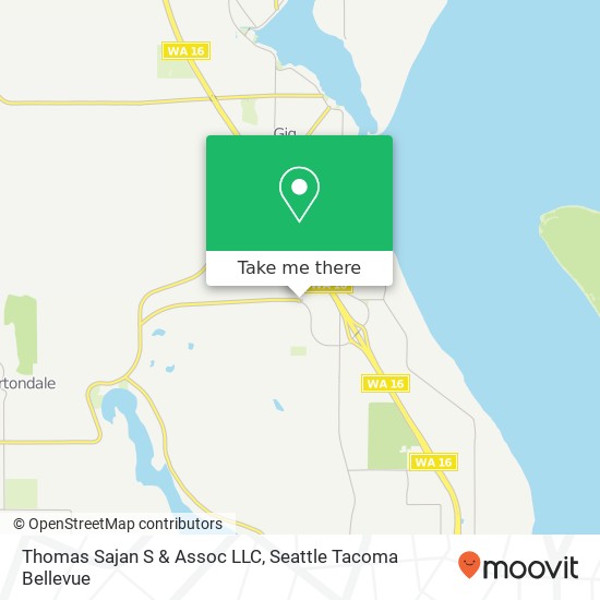 Thomas Sajan S & Assoc LLC map