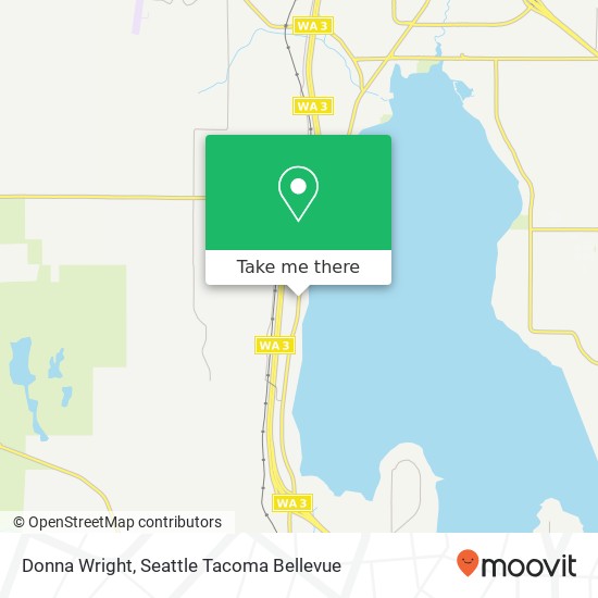 Donna Wright map