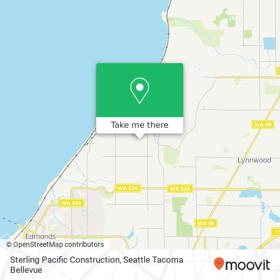 Sterling Pacific Construction map