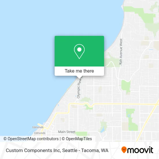 Mapa de Custom Components Inc