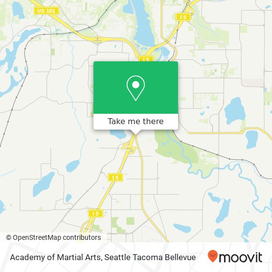 Mapa de Academy of Martial Arts