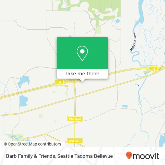 Barb Family & Friends map