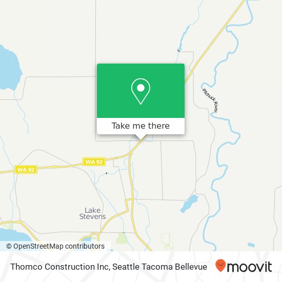 Thomco Construction Inc map