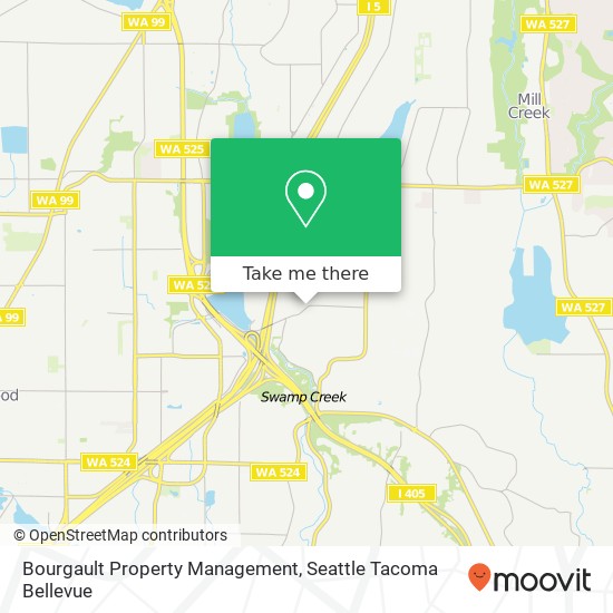 Bourgault Property Management map