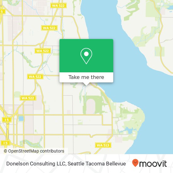 Donelson Consulting LLC map