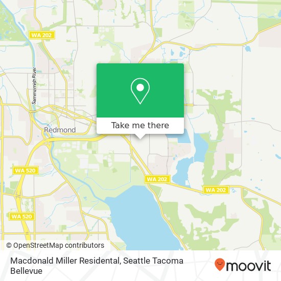 Mapa de Macdonald Miller Residental