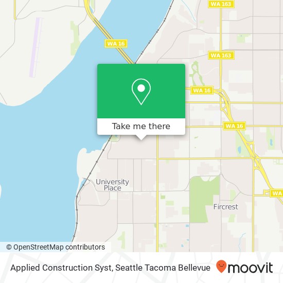 Applied Construction Syst map