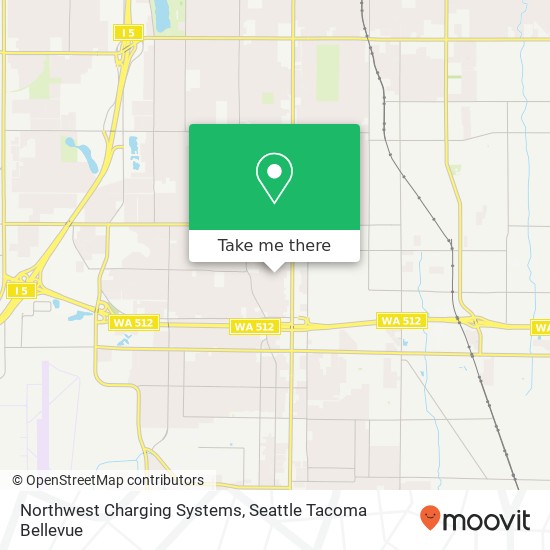 Mapa de Northwest Charging Systems